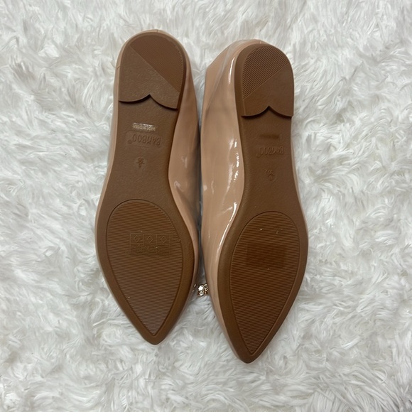 MISS LOLA Alania Bow Embellished Pointed Toe Flats - Picture 3 of 3